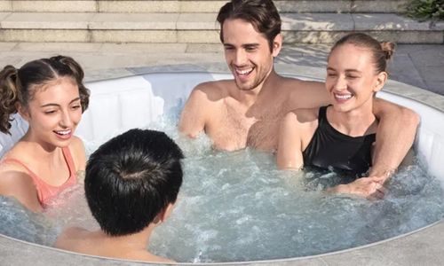 opblaasbare jacuzzi 4 personen