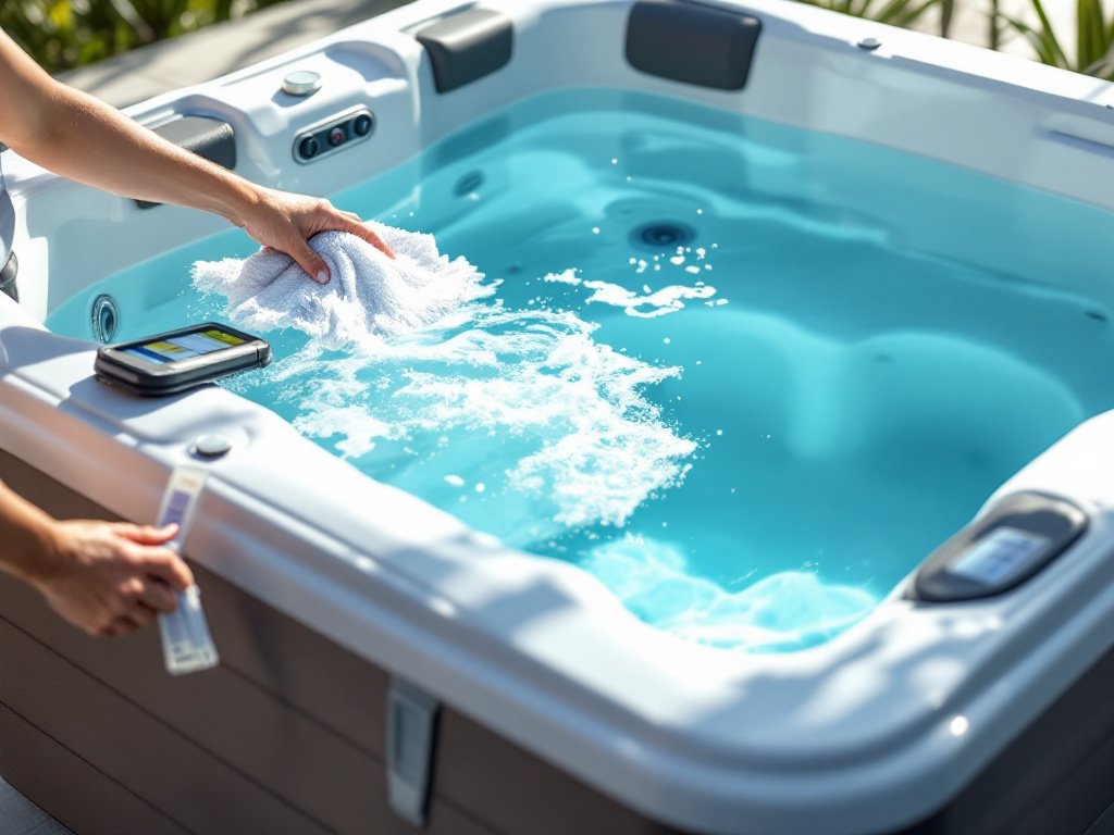 hoe onderhoud je een jacuzzi