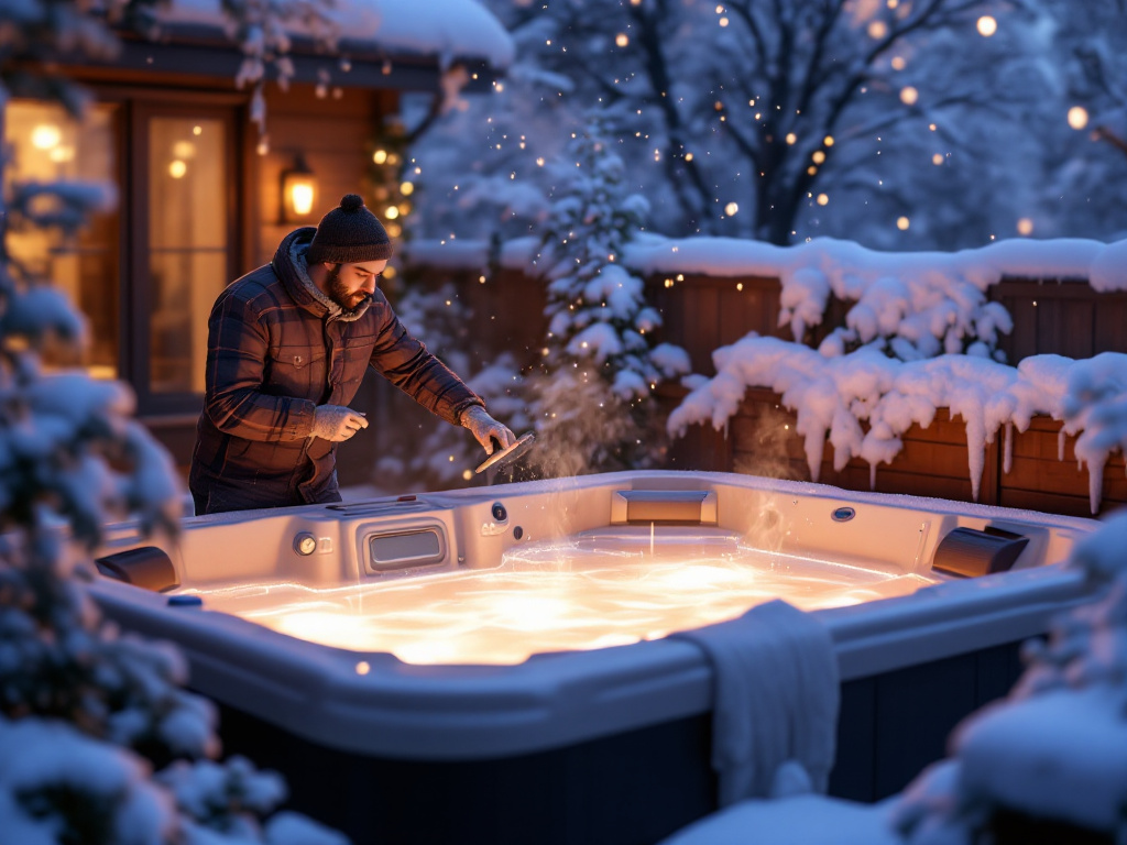 hoe onderhoud je een jacuzzi in de winter