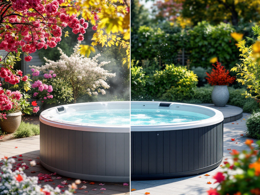 welk onderhoud vraagt een jacuzzi per seizoen
