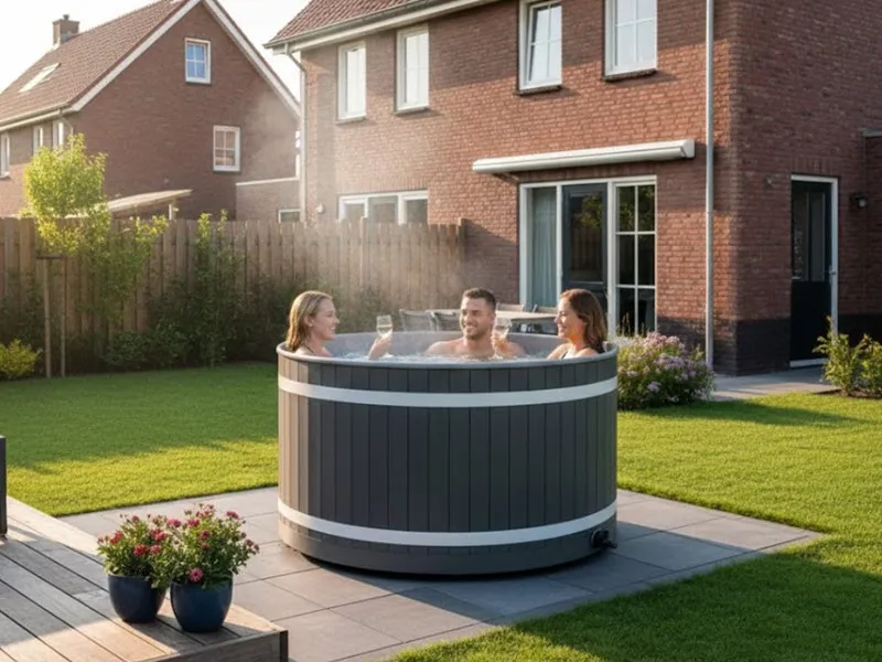 kunststof hottub