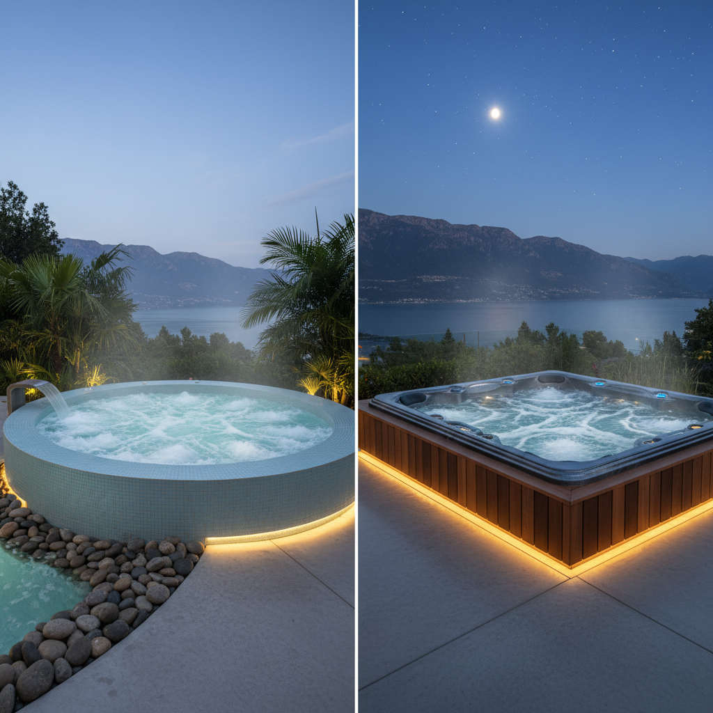 wat is het verschil tussen een bubbelbad en een jacuzzi