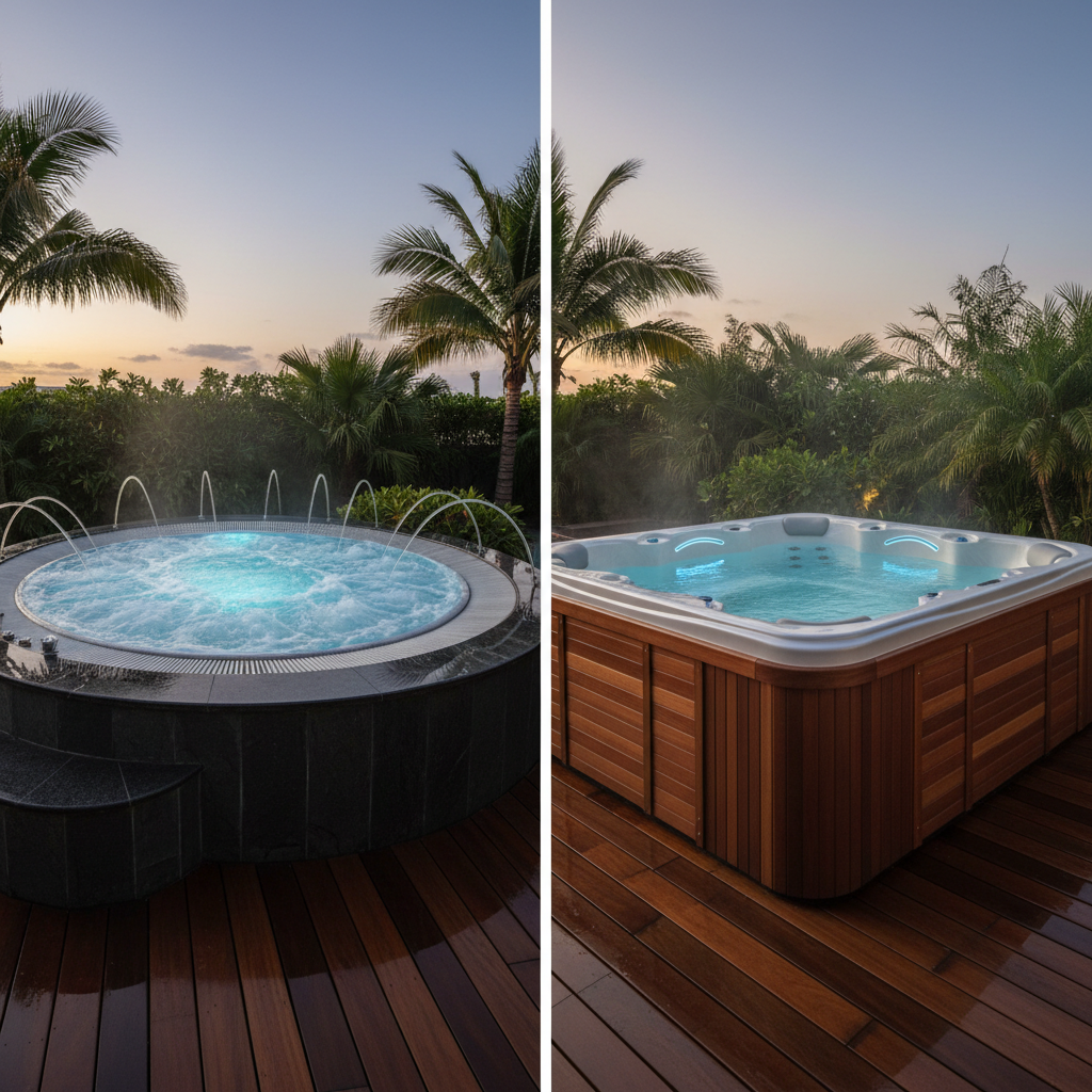 wat is het verschil tussen jacuzzi en whirlpool