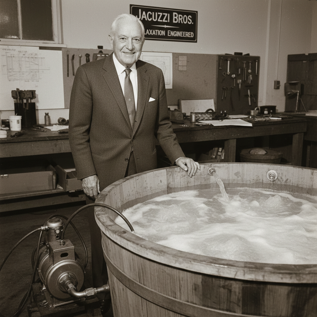 wie heeft de jacuzzi uitgevonden