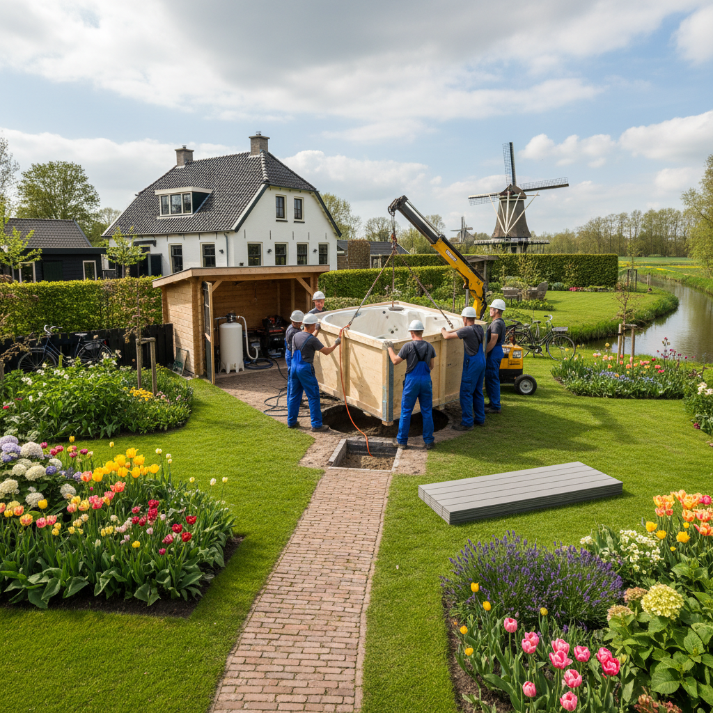 hoe zwaar is een jacuzzi