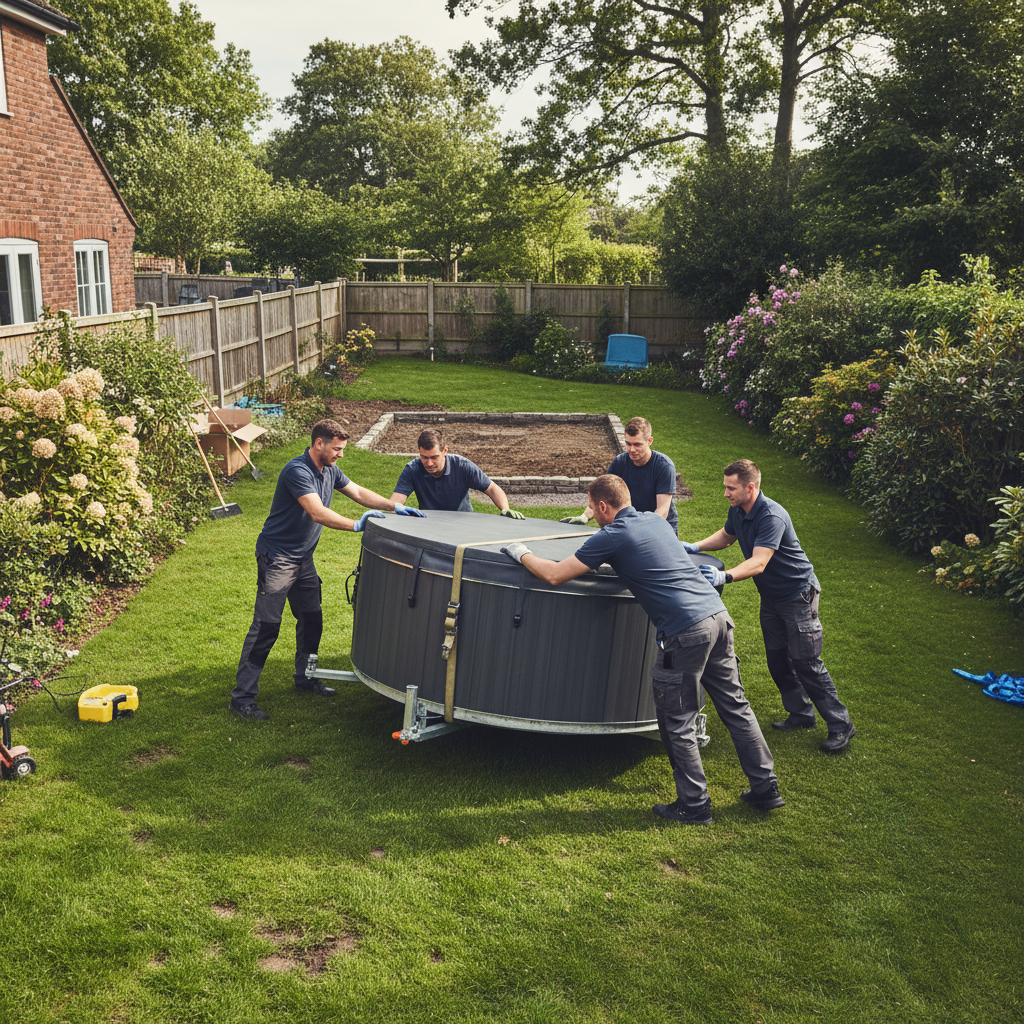 waar jacuzzi plaatsen