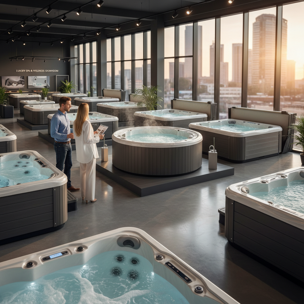 welke jacuzzi heeft een zoutwatersysteem