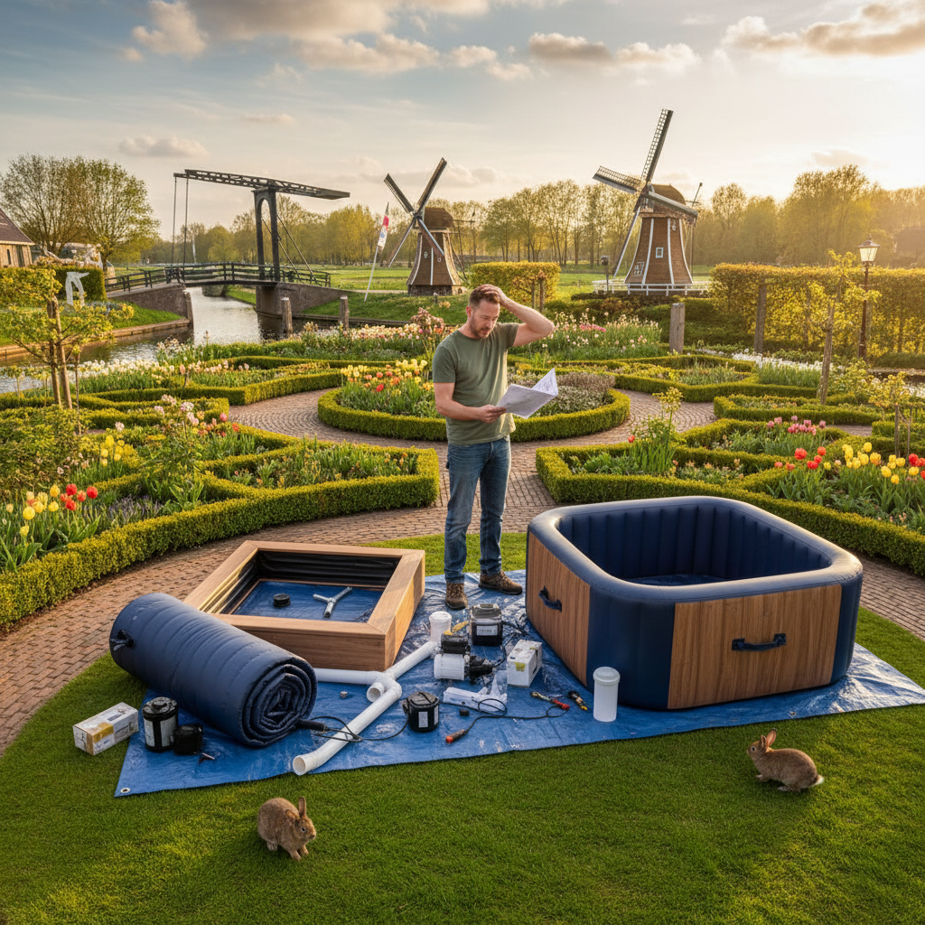 wat heb je nodig voor een jacuzzi