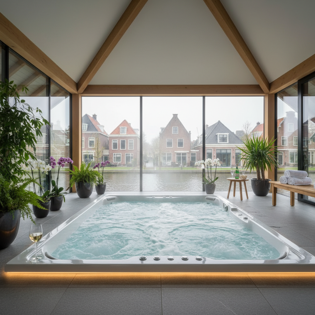 jacuzzi in huis
