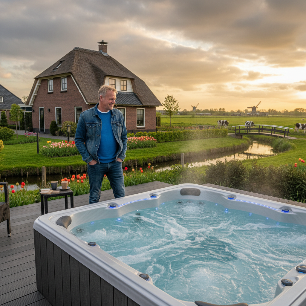 hoe warm moet een jacuzzi zijn