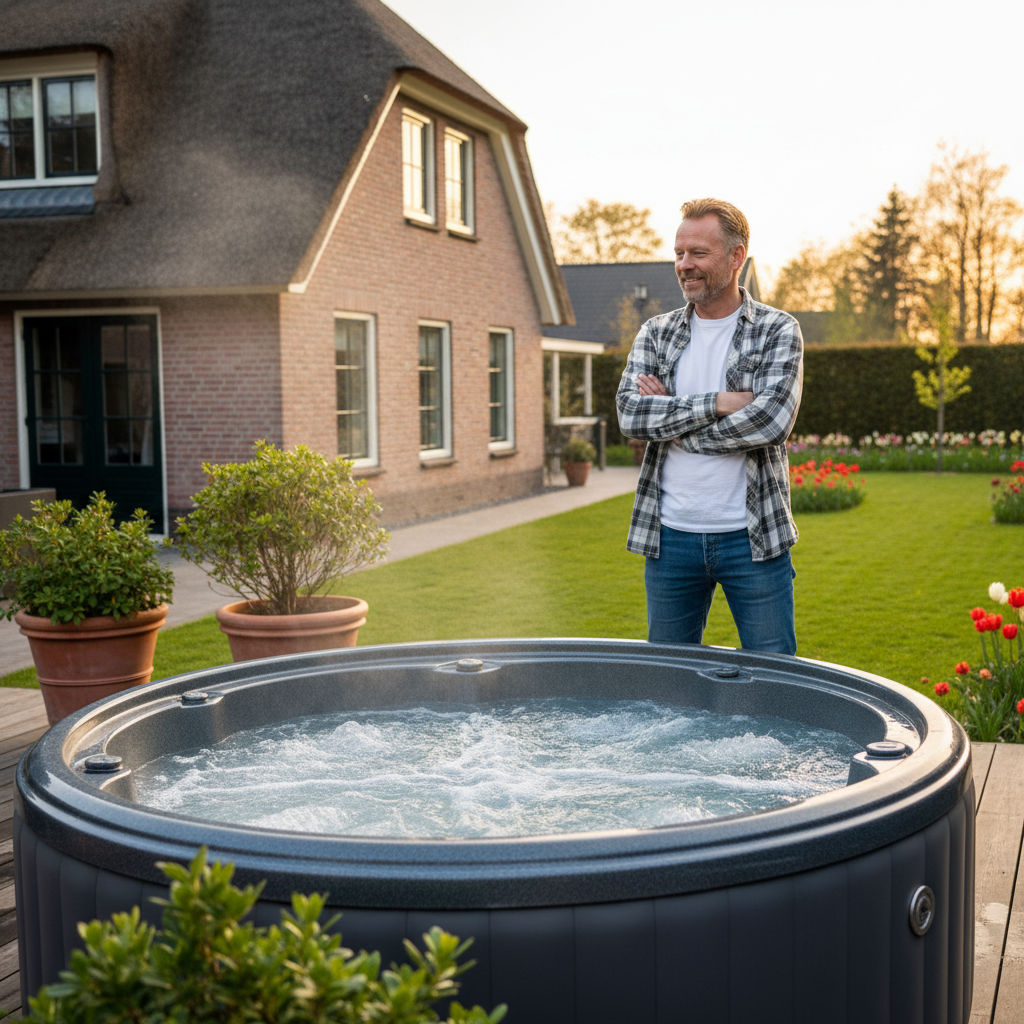 wat is de ideale temperatuur voor jacuzzi