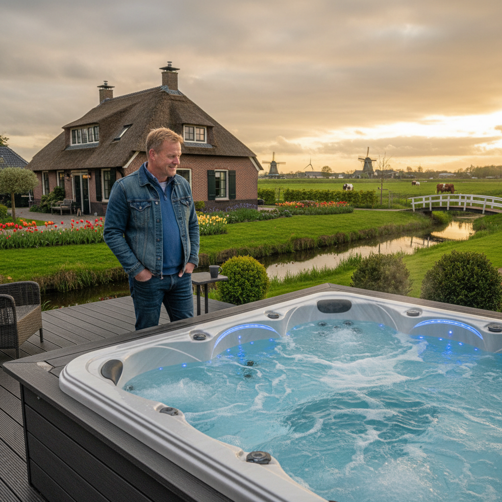 hoe snel warmt een jacuzzi op