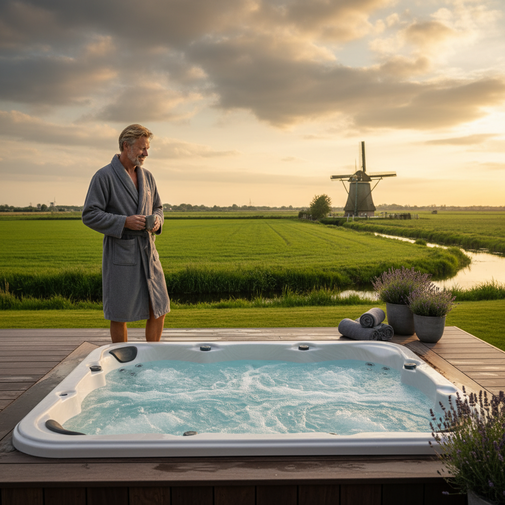hoe lang duurt het om een jacuzzi op te warmen