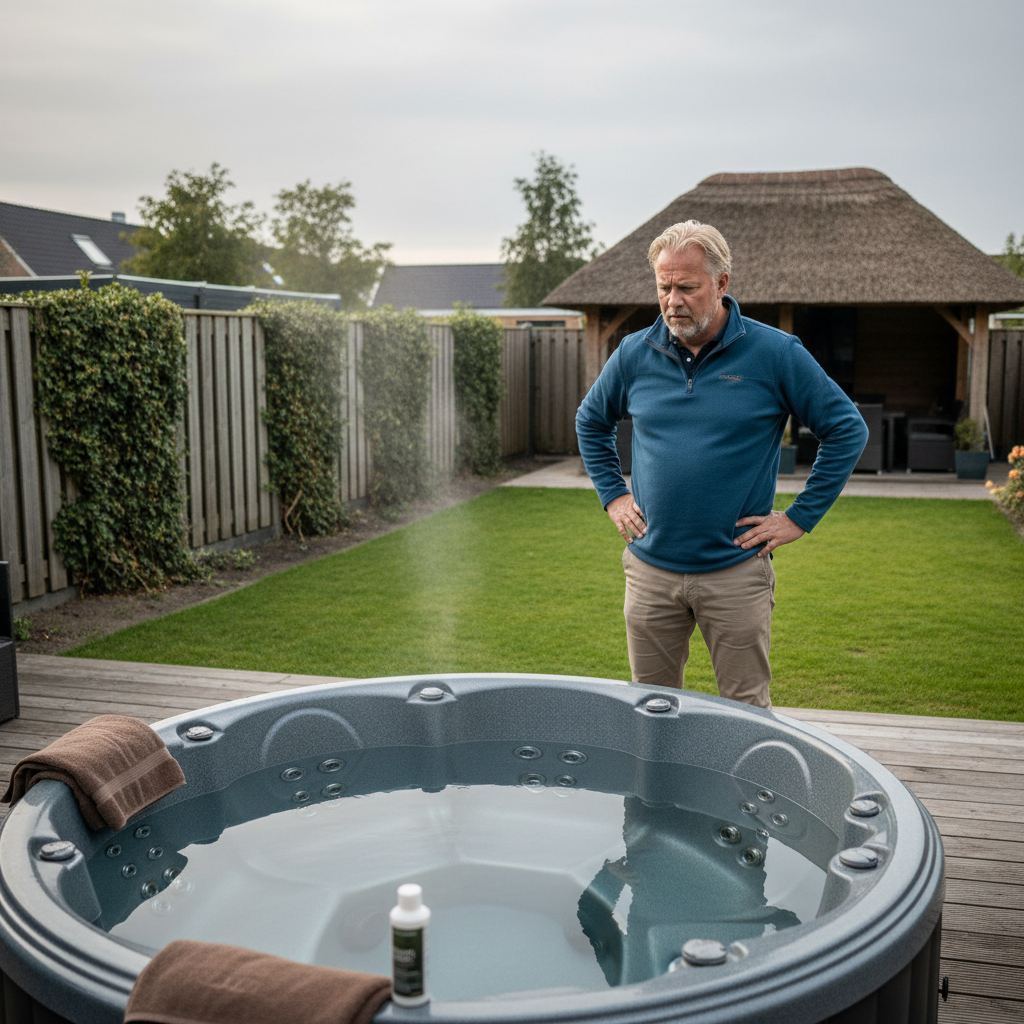 hoe krijg je zand uit jacuzzi