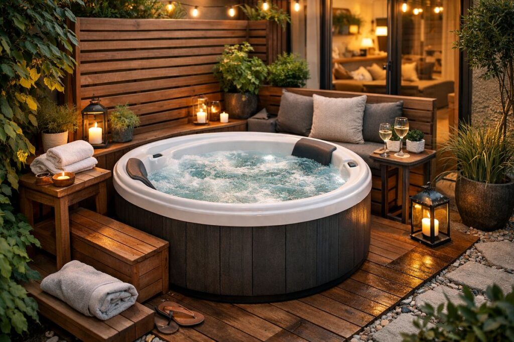 De 5 Beste Kleine Jacuzzi's voor een Beperkte Ruimte