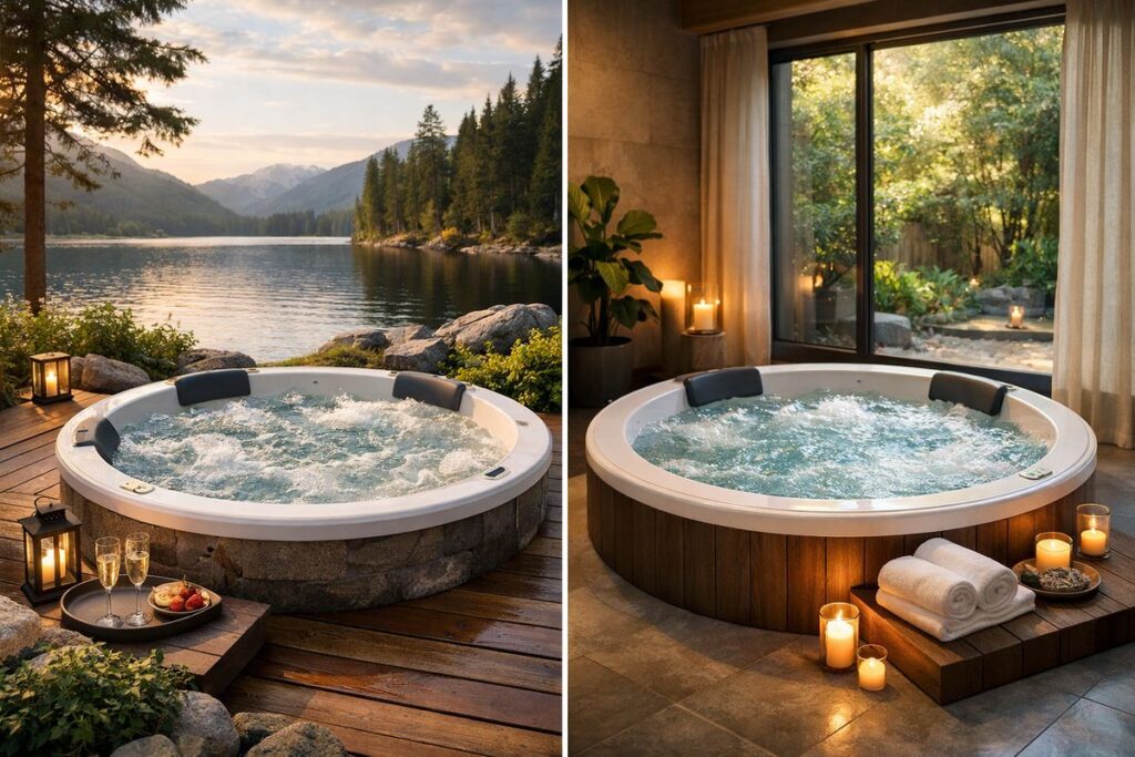 De 5 Mooiste Ronde Jacuzzi's voor Buiten en Binnen