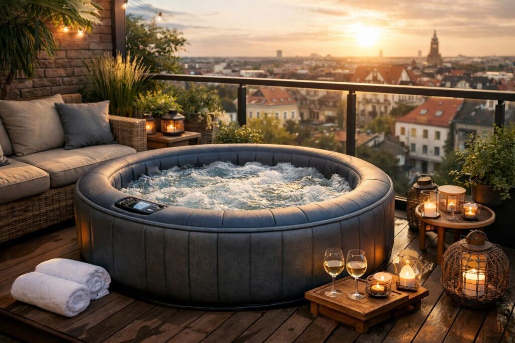 Top 5 Compacte Jacuzzi's voor op het Balkon