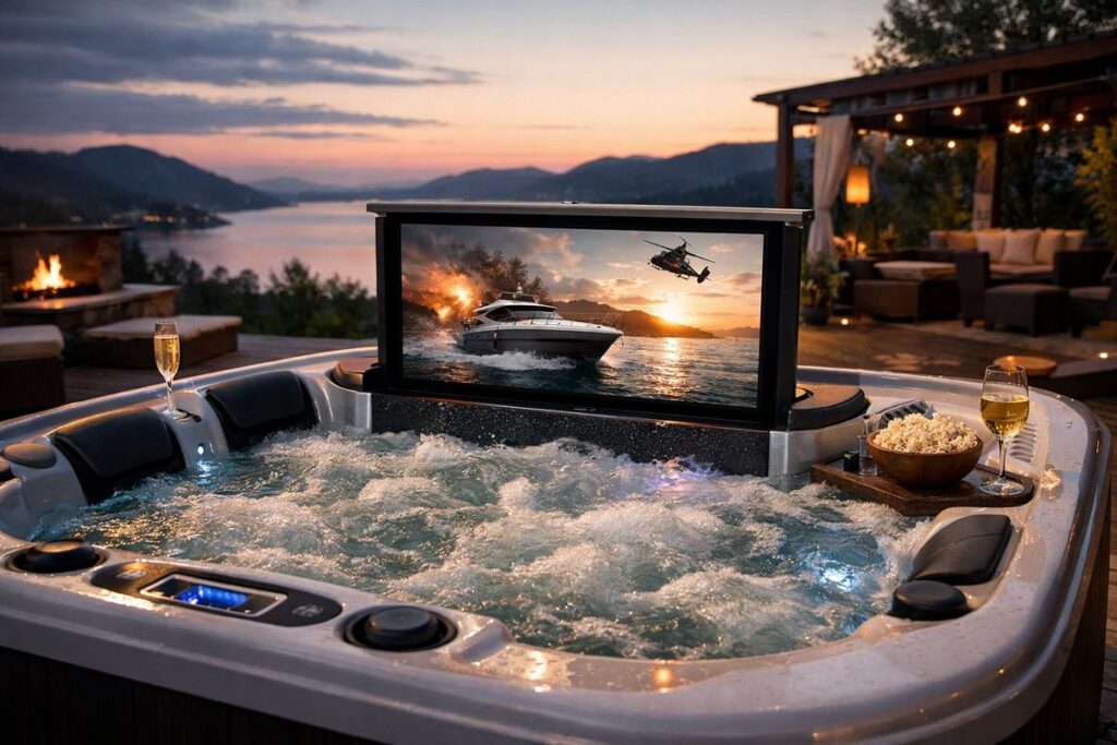 De 4 Beste Jacuzzi's met Ingebouwde TV