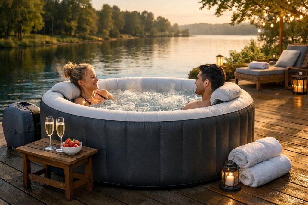 Beste Opblaasbare Jacuzzi voor 1 of 2 Personen