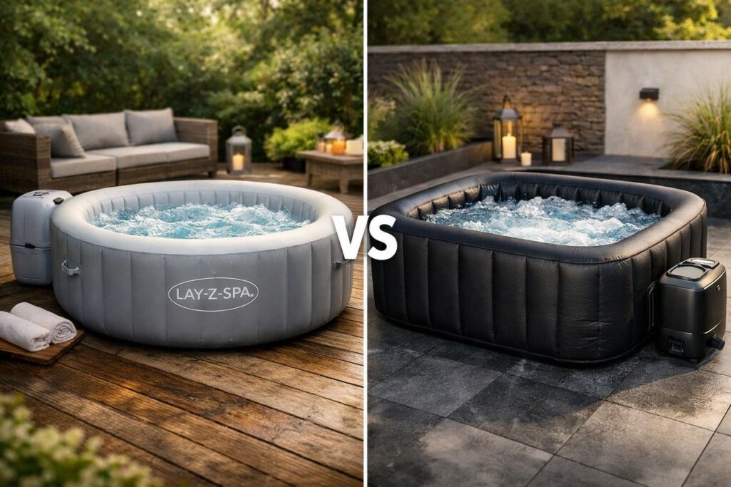 Lay-Z-Spa vs MSPA: Welke Opblaasbare Jacuzzi Is Beter?