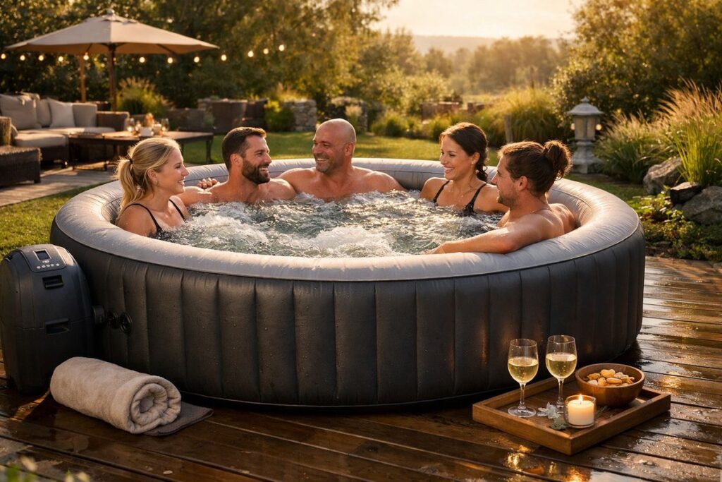 Opblaasbare Jacuzzi voor 6 Personen: Waar Je Op Let